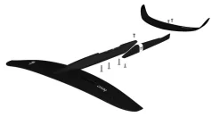 F-One Levo Carbon 900 Foil Set