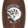 Sandfish Walnut Woody Grom Cruiser Skimboard