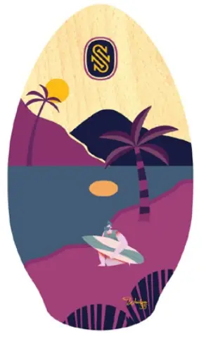 Skim One Wood 35 Skimboard