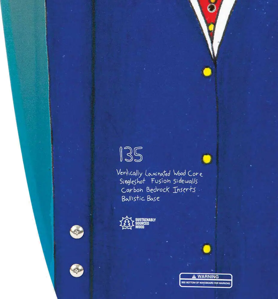 Slingshot Super Grom Wakeboard - Afbeelding 5